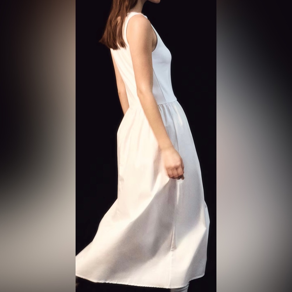 H&M Classic White Dress